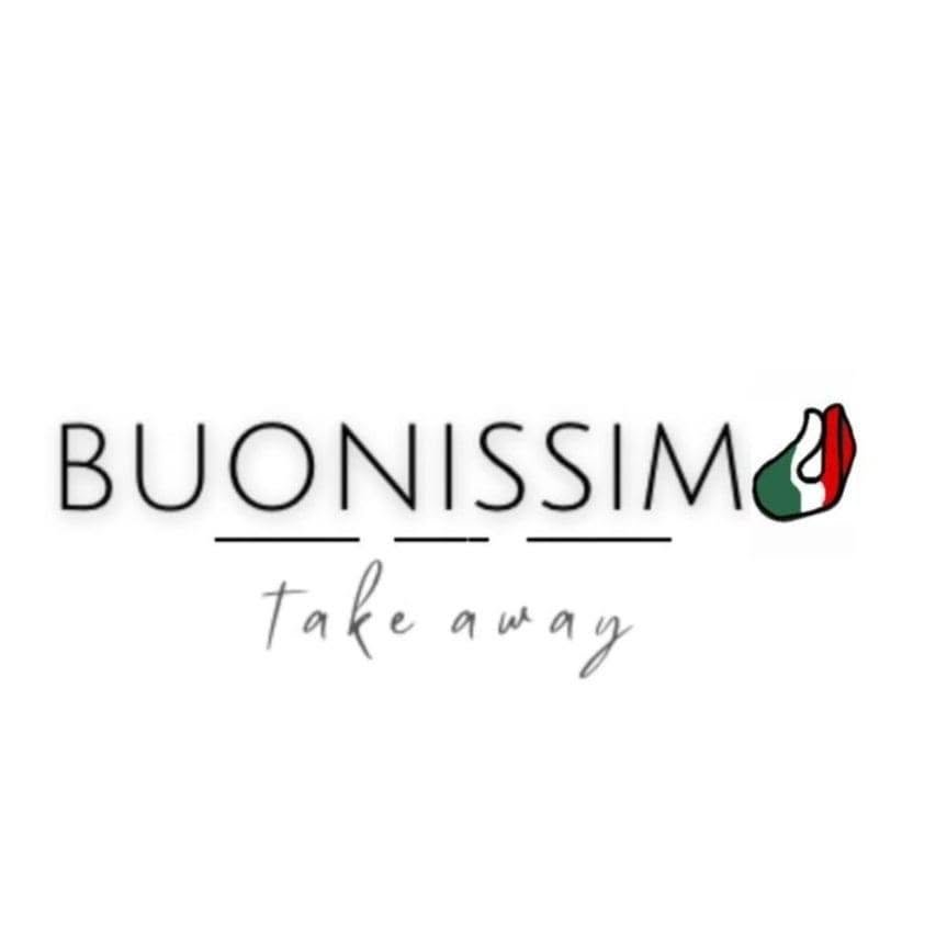 Logo Buonissimo Takeaway pizzaria, retaurante parcerio toc toc