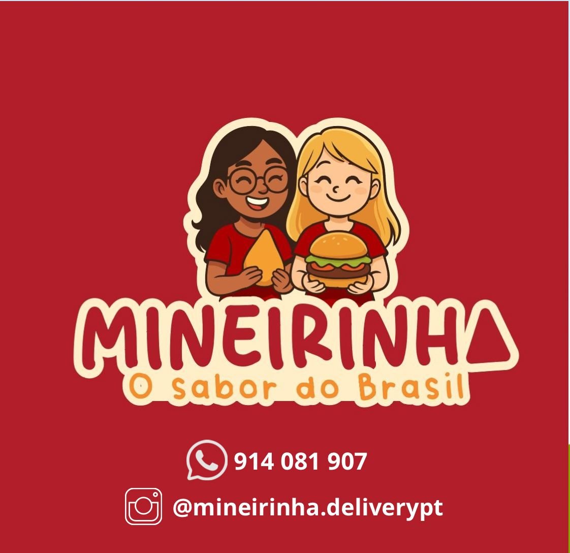 Logo Mineirnha o sabor do brasil, restaurante parceiro toc toc