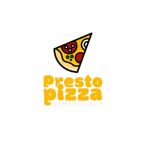Logo Presto pizza, Restaurante parceiro toc toc