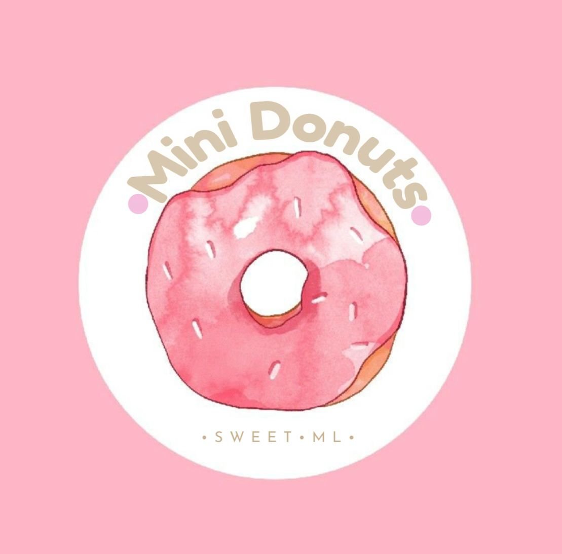 Logo Mini DOnuts, Restaurante parceiro toc toc