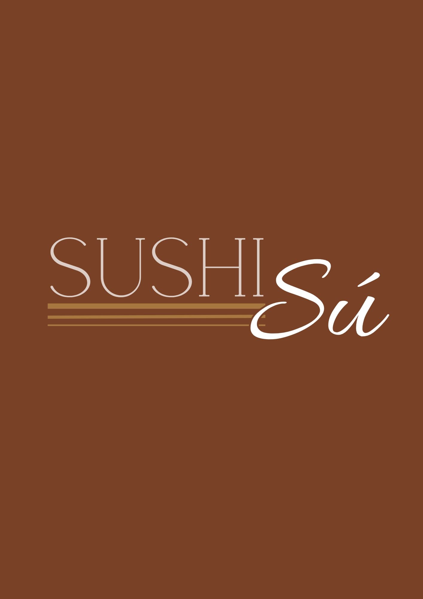 Logo Sushi Sú, restaurante parceiro toc toc